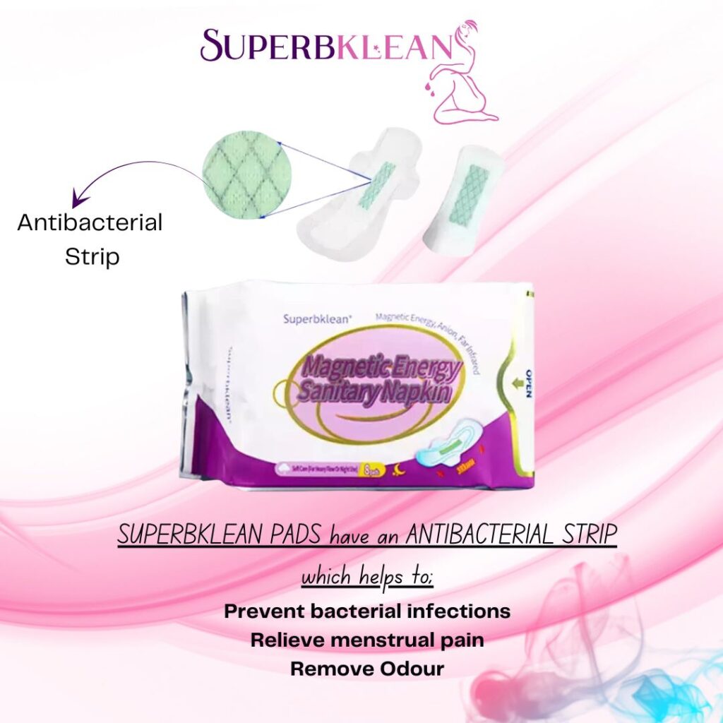 Longrich Superbklean Sanitary Pads: 8 Layers of Protection for a Confident You for heavy flow